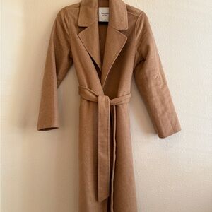 Abercrombie & Fitch Camel Trench Coat